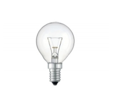 Лампа накаливания Шар 40 Вт  Е 14 прозр. ( 61459 )