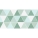 Блум бирюзовый ДЕКОР геометрия 200х400мм (10)     03-71-2340-0